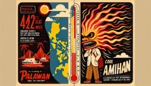 42°C Heat Index in Coron as Cool Amihan Winds Hit Luzon